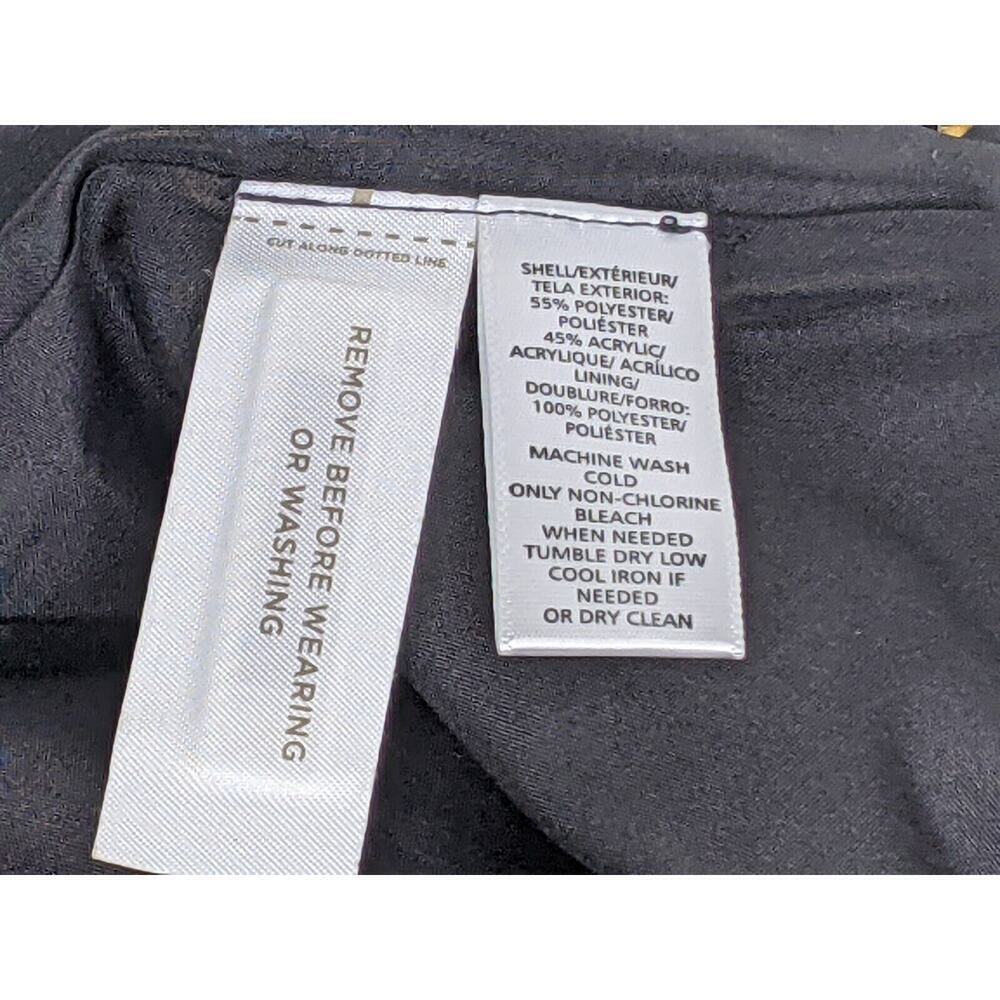 NEW Skirt LOFT Multicolor Tweed Lined Mini Back Zip Front Zip Pockets NEW - Picture 5 of 8